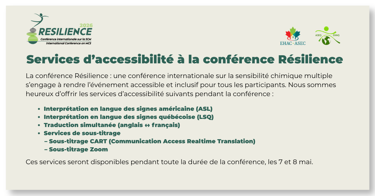 Inscription à Résilience 2026 – ASEQ-EHAQ