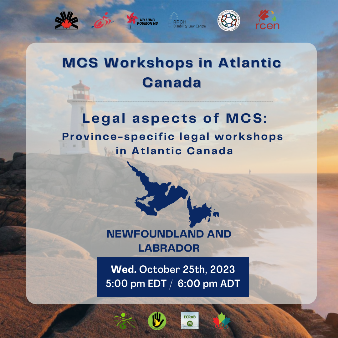 Newfoundland and Labrador – Province-specific legal workshops in Atlantic Canada.