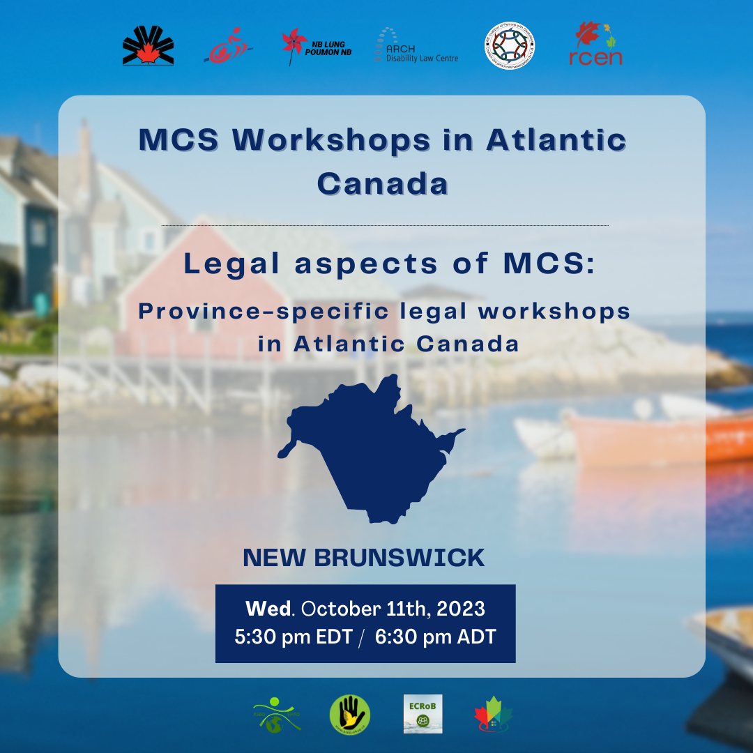 New Brunswick – Province-specific legal workshops in Atlantic Canada.